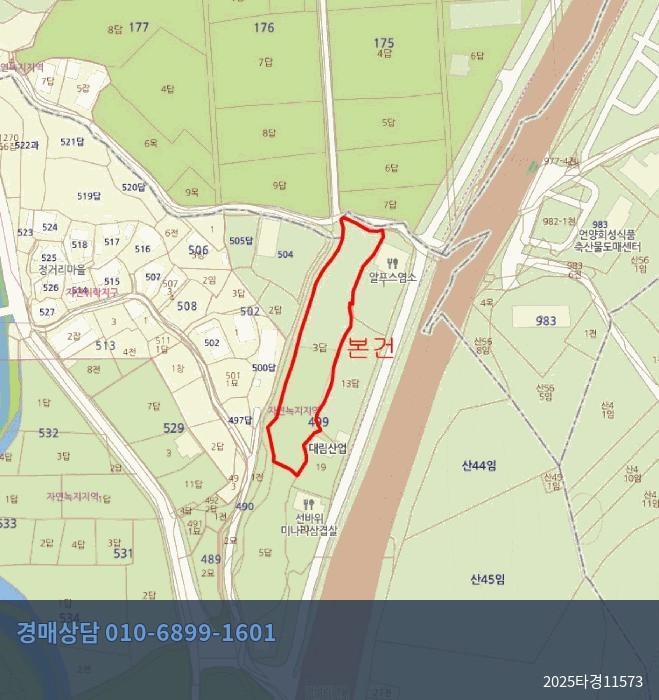 2025타경11573 답 현황 이미지 3