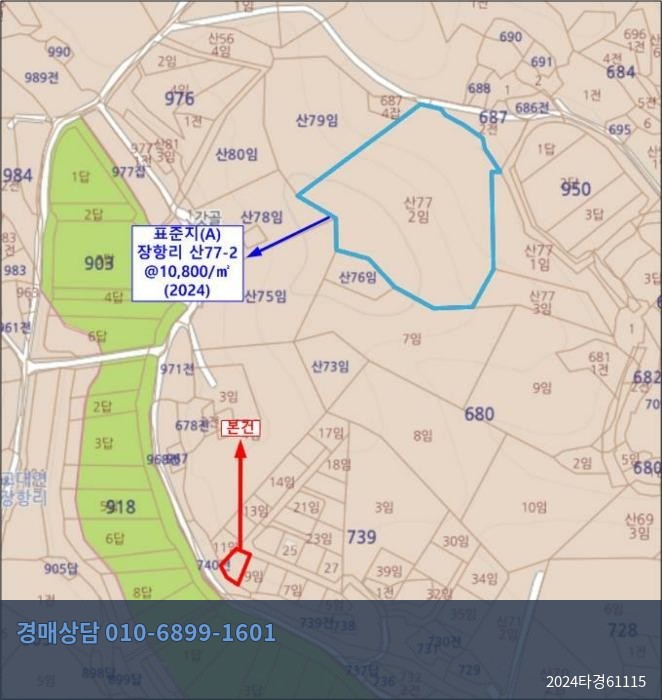 2024타경61115 토지 현황 이미지 5