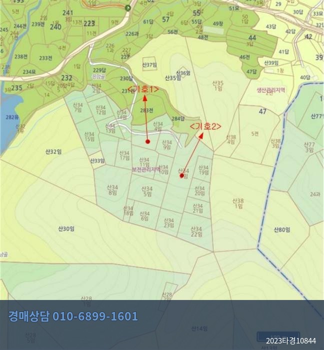 2023타경10844 임야 현황 이미지 8