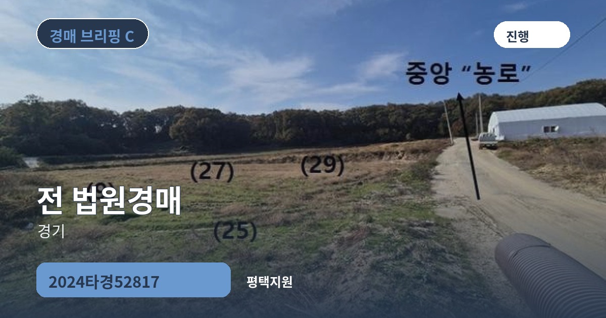 평택지원 2024타경52817 전 경매 대표 이미지